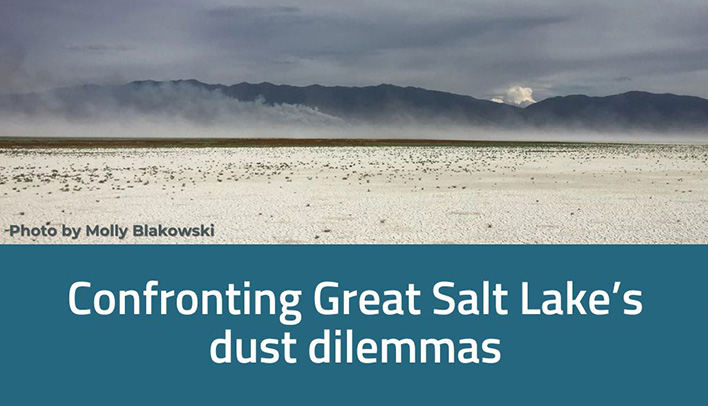 Confronting Great Salt Lake’s dust dilemmas